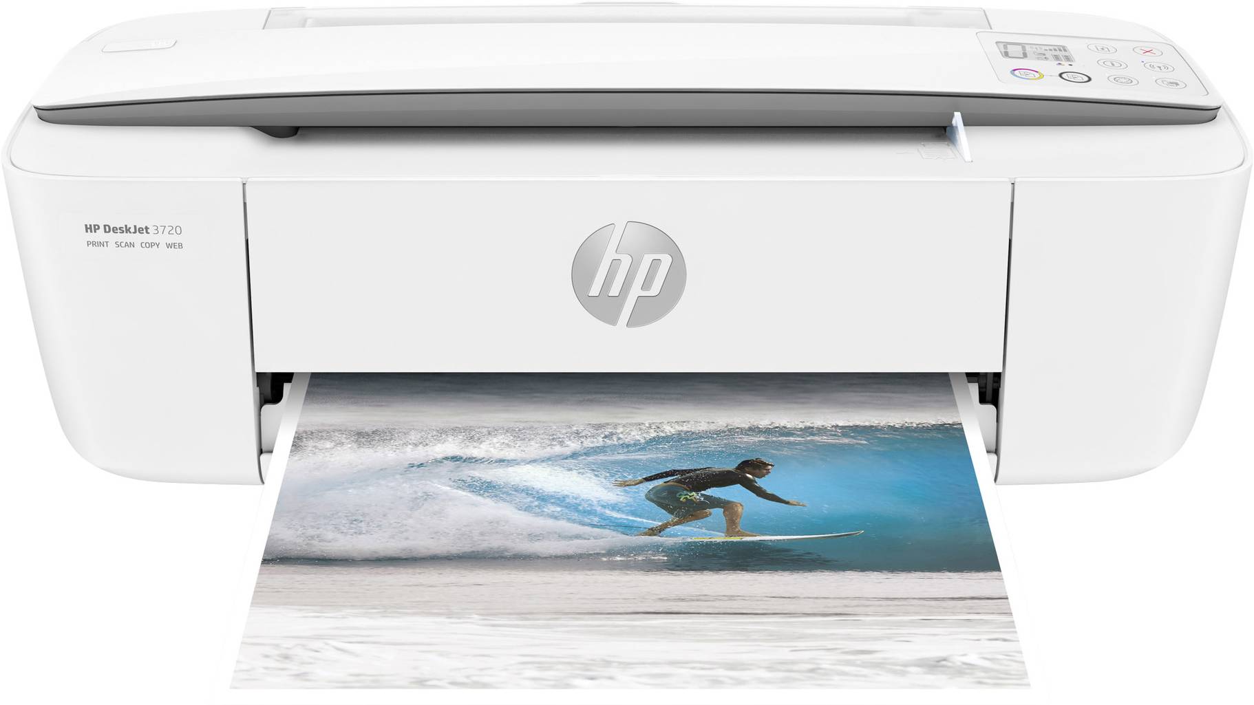 HP Deskjet 3720 All-in-One Stone Tintenstrahl-Multifunktionsdrucker A4 Drucker, Scanner, Kopierer WLAN